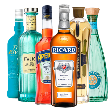 pack aperitif spiritueux les indispensables